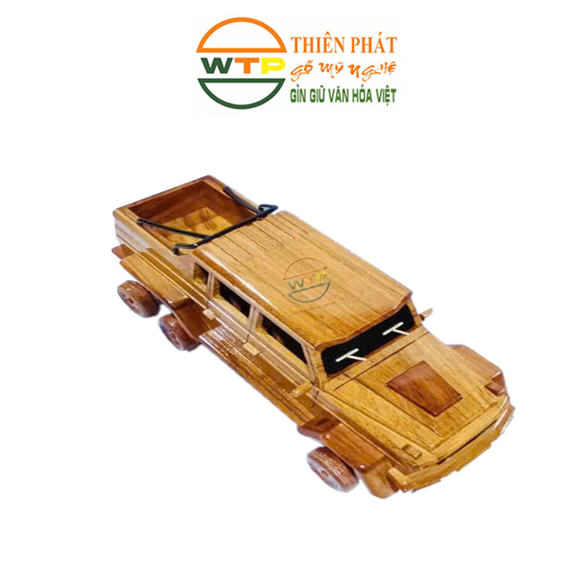 mô hình xe bán tải địa hình bằng gỗ handmade